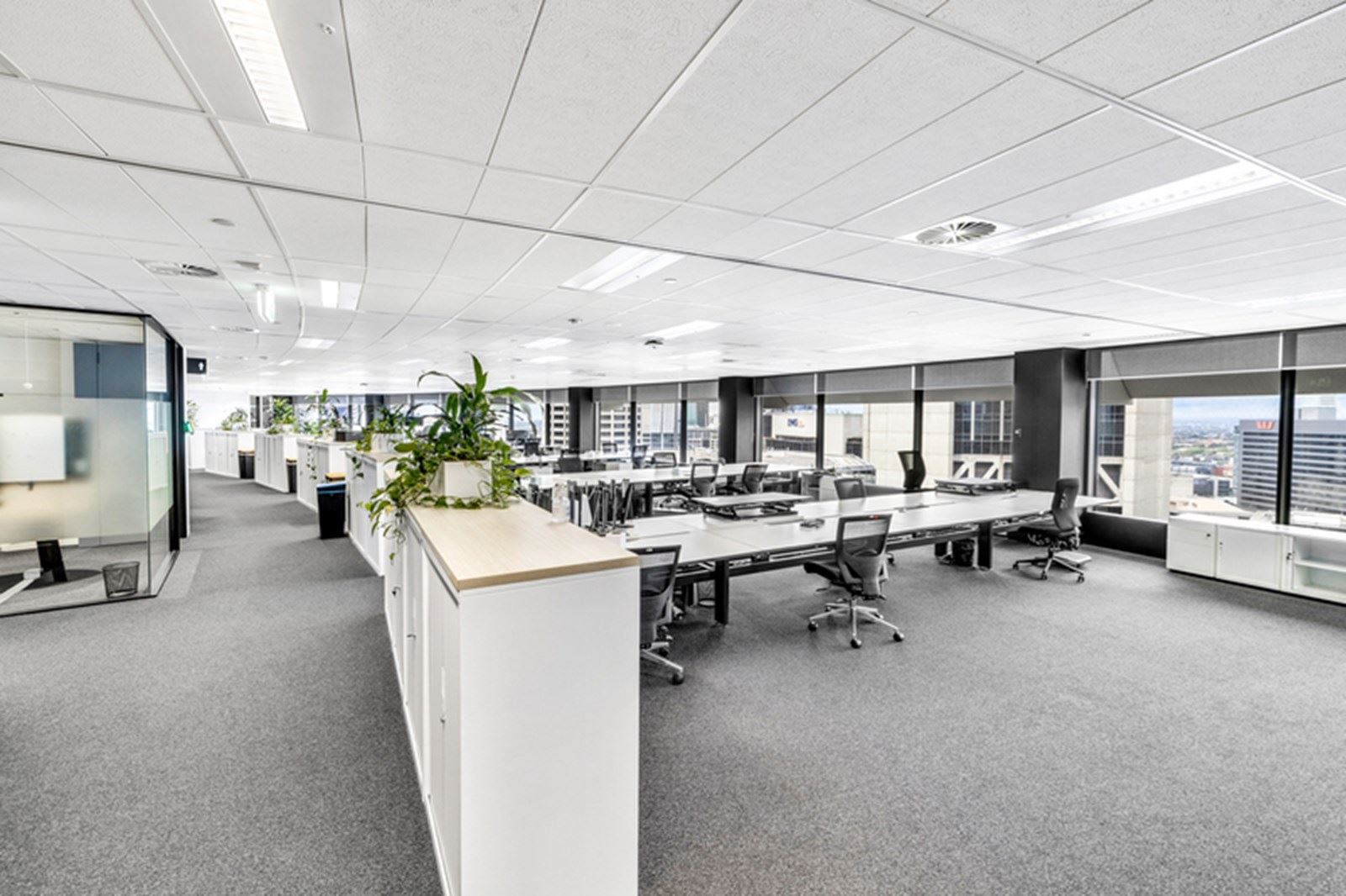 Modern commercial office interior representing business and commercial loan finance